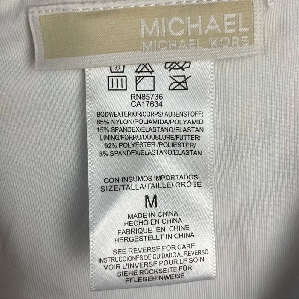 NWT MICHAEL Michael Kors Two-Piece Bikini Set Size M